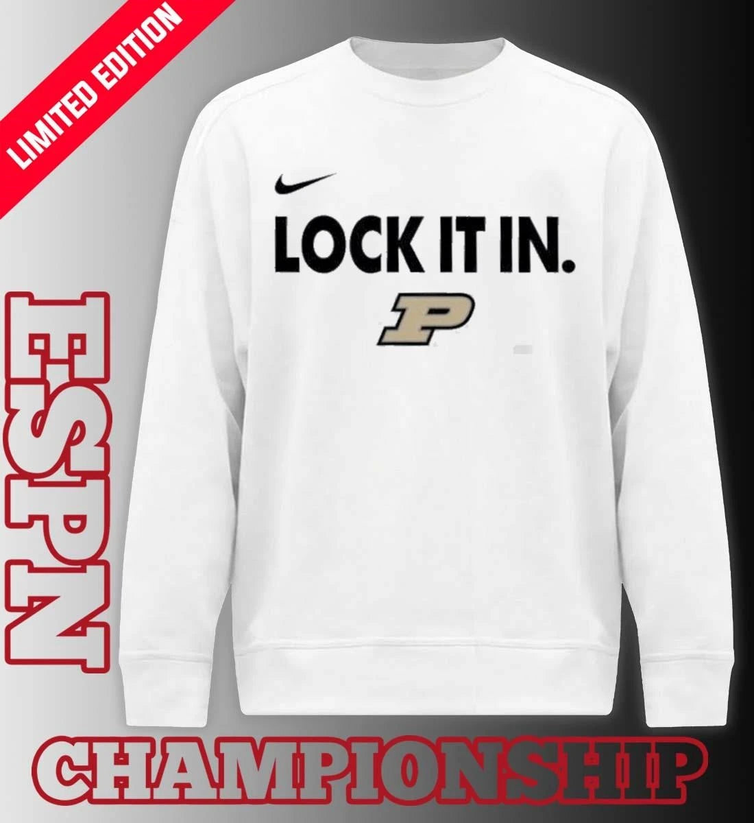 Official Purdue Men’s Basketball Lock It In NCAA March Madness T-Shirt