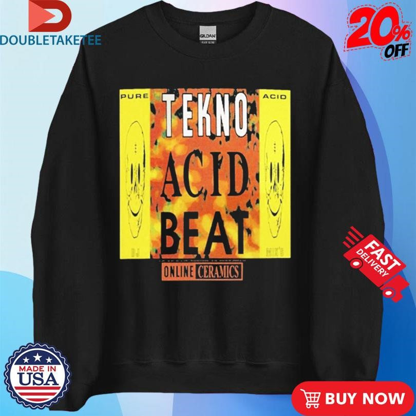 Official Pure Acid Tekno Acid Beat Shirts