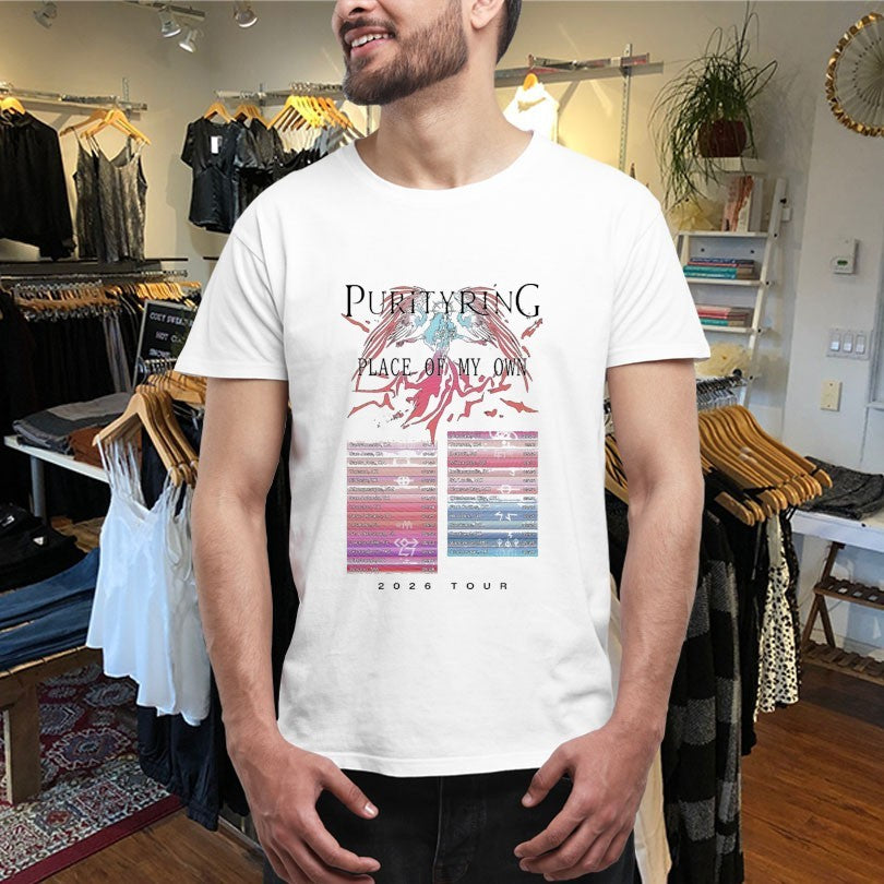 Official Purity Ring Place Of My Own Tour 2026 Dates Shirts