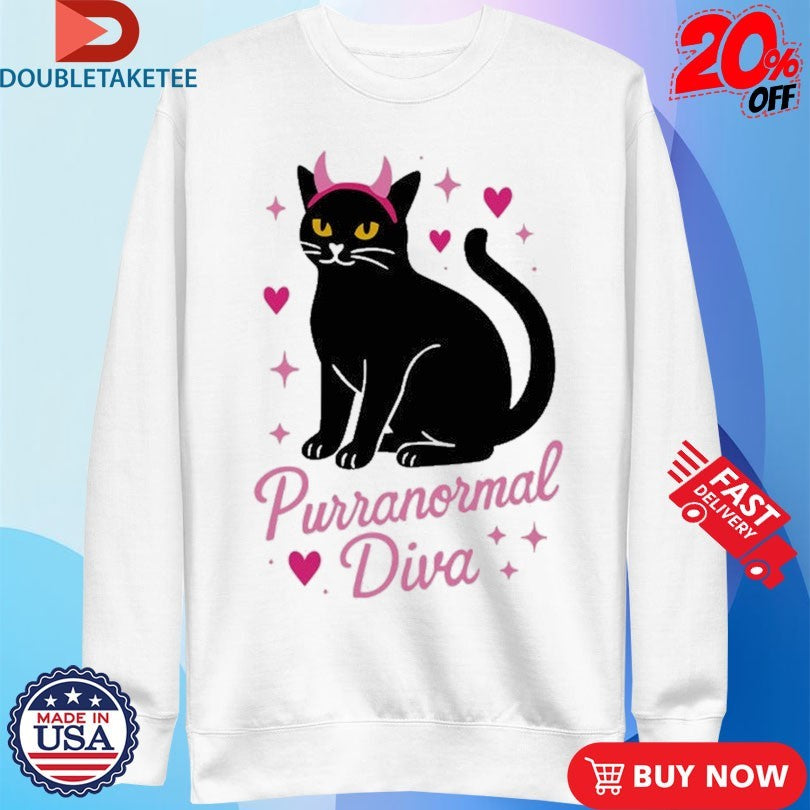 Official Purranormal Diva Cat Shirts