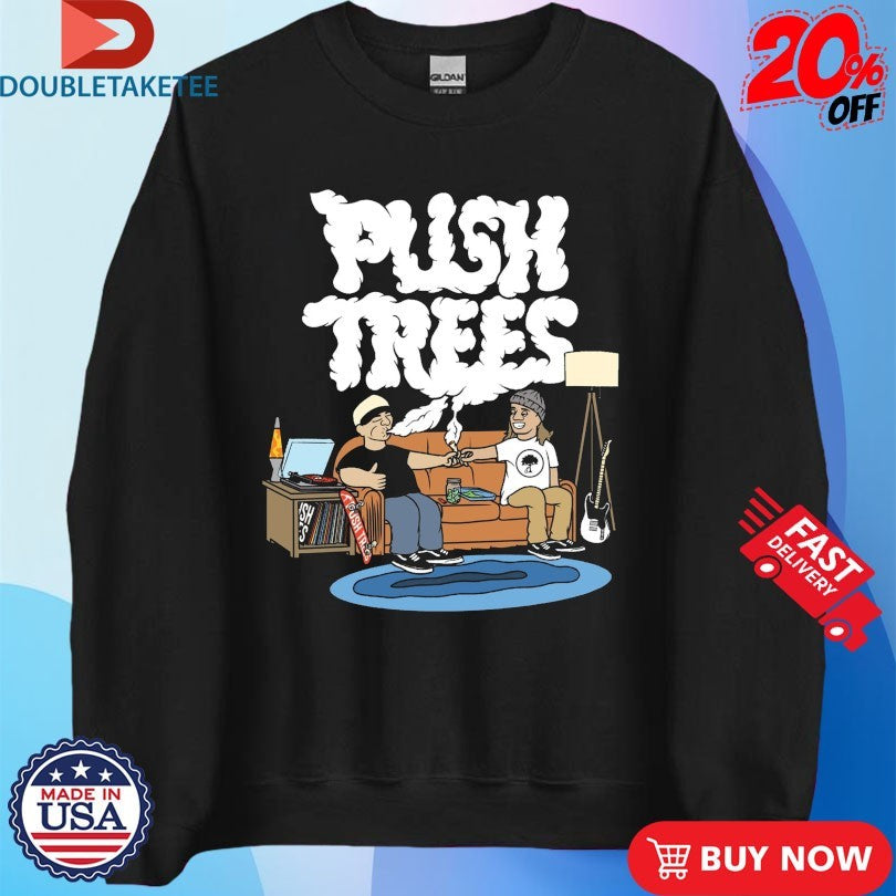 Official Push Trees The Puff Puff Pass Smoking Sofa Shirts
