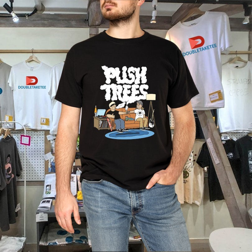 Official Push Trees The Puff Puff Pass Smoking Sofa Shirts