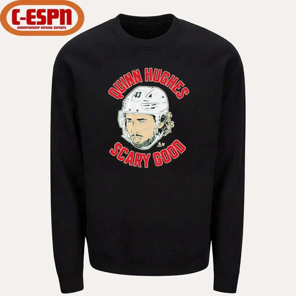 Official Quinn Hughes Ghost Eyes Shirt