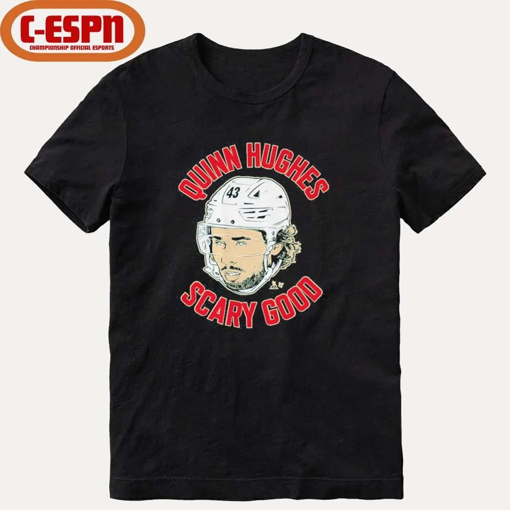Official Quinn Hughes Ghost Eyes Shirt