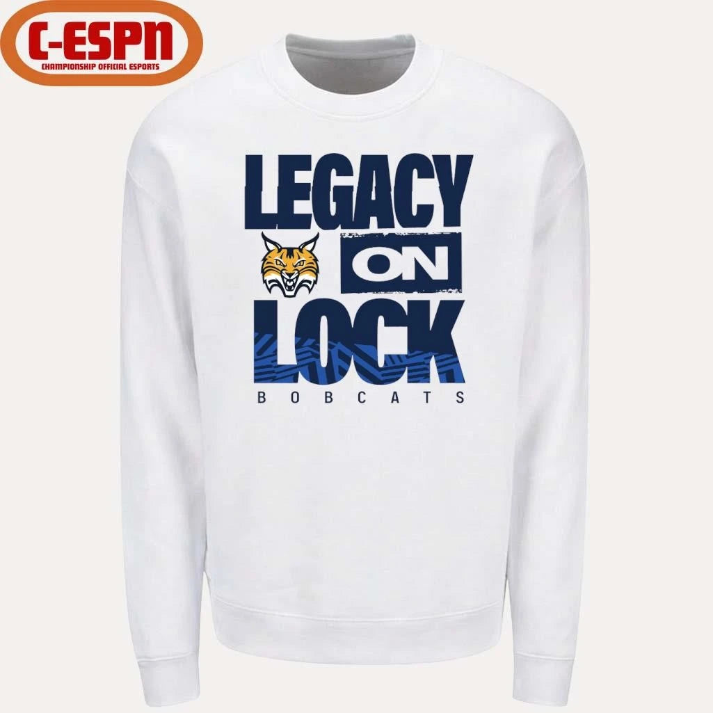 Official Quinnipiac Bobcats Basketball Legacy On Lock T-Shirt