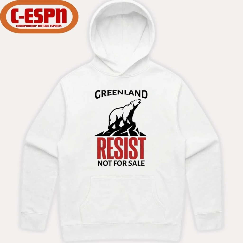 Official RESIST Greenland Not For Sale T-Shirt