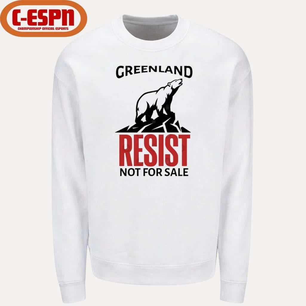 Official RESIST Greenland Not For Sale T-Shirt