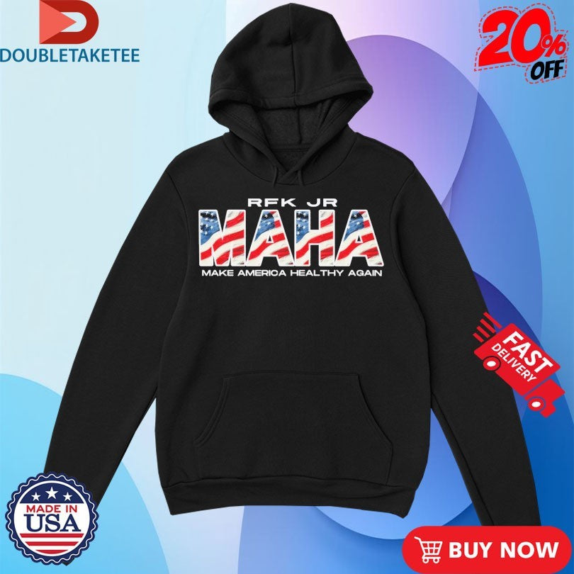 Official RFK Jr. Make America Healthy Again Flag Shirts