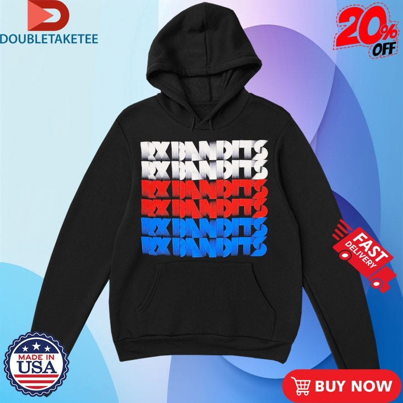 Official RX Bandits Typography Shirts