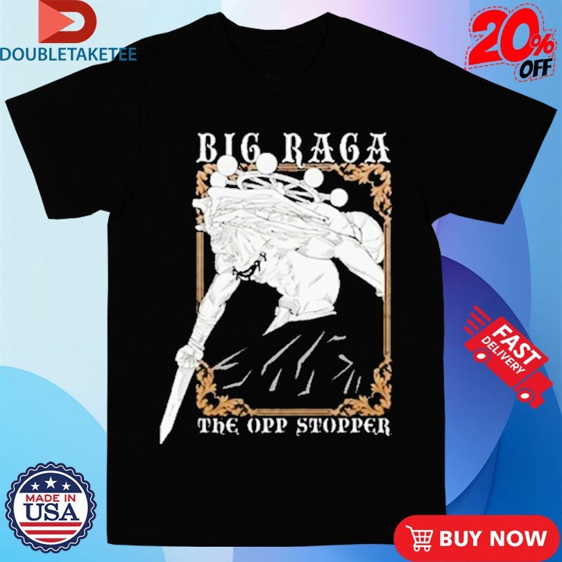 Official RabSoPetty Big Raga The Opp Stopper Wings Shirts
