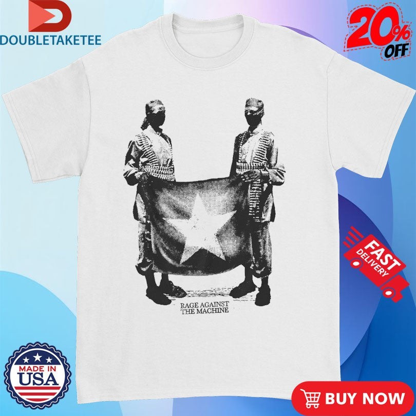 Official Rage Against The Machine Flagbearer Shirts