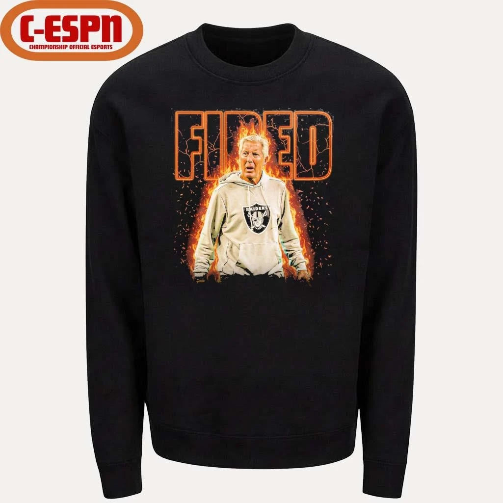Official Raiders Pete Carroll Fired Shirt