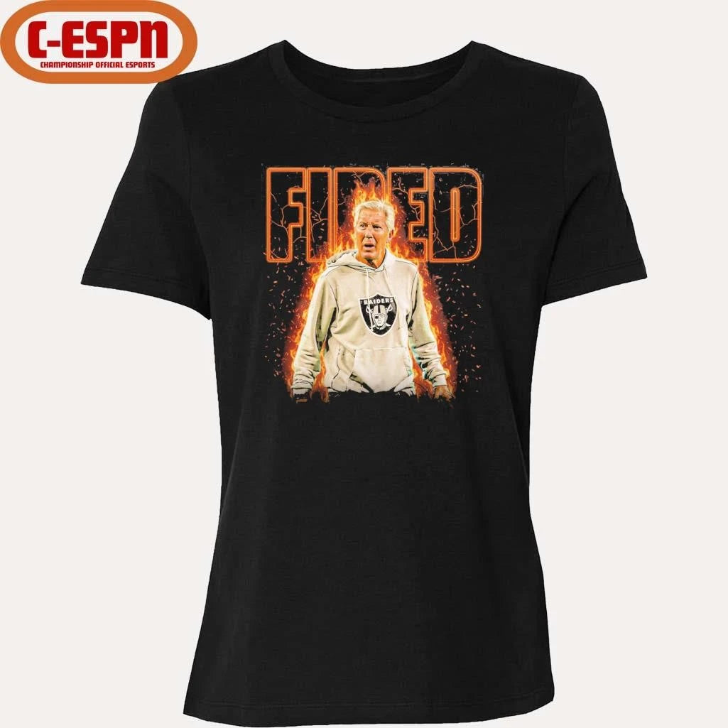 Official Raiders Pete Carroll Fired Shirt