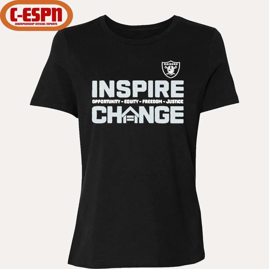 Official Raiders Pete Carroll Inspire Change Shirt