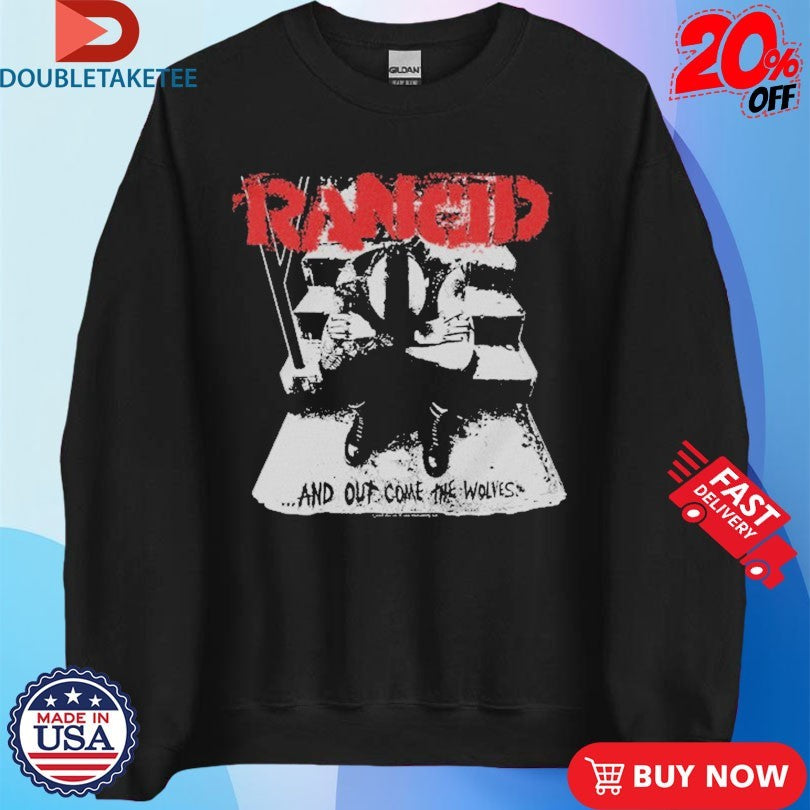 Official Rancid …And Out Come The Wolves Album Shirts