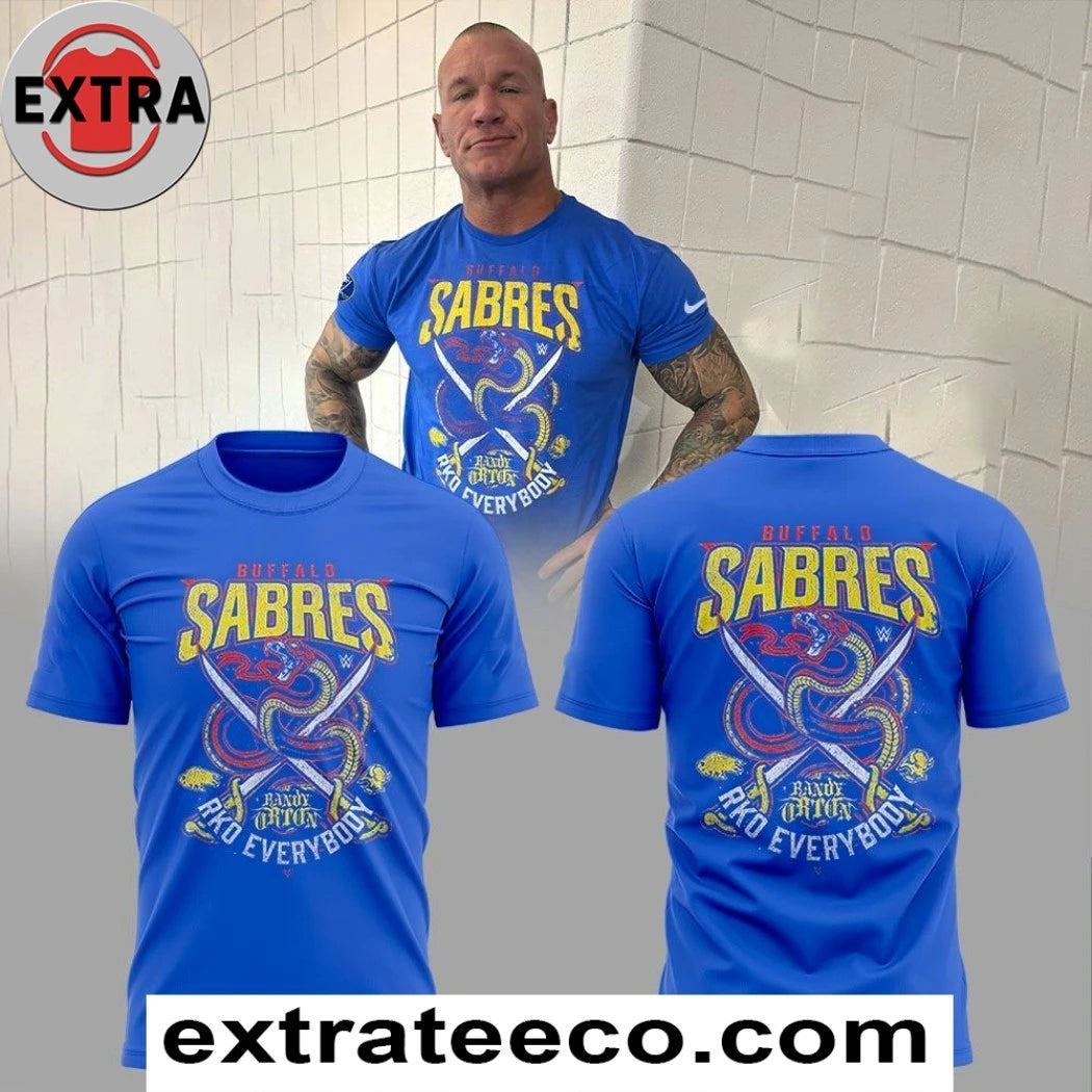 Official Randy Orton Buffalo Sabres Two Sided Shirt