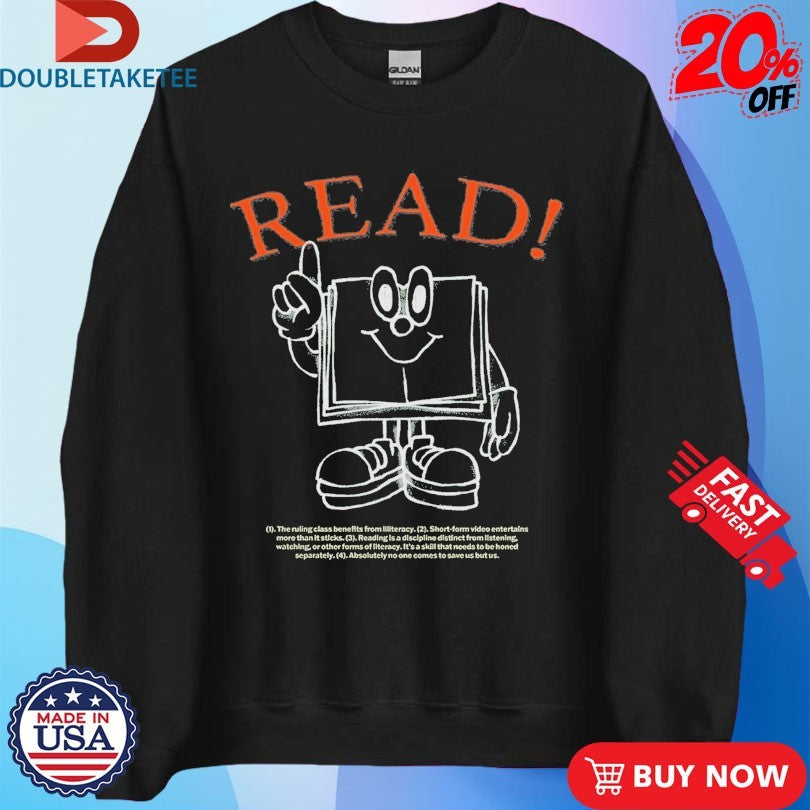 Official Read Book Shirts