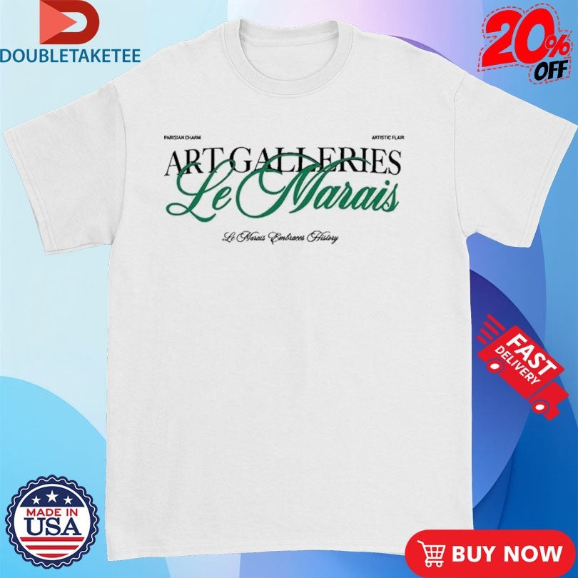 Official Reasonable Doubt Lewis Stewart Galleries Le Marais Shirts