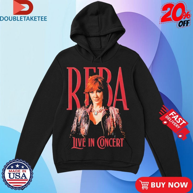 Official Reba Mcentire Live In Concert Photo Shirts