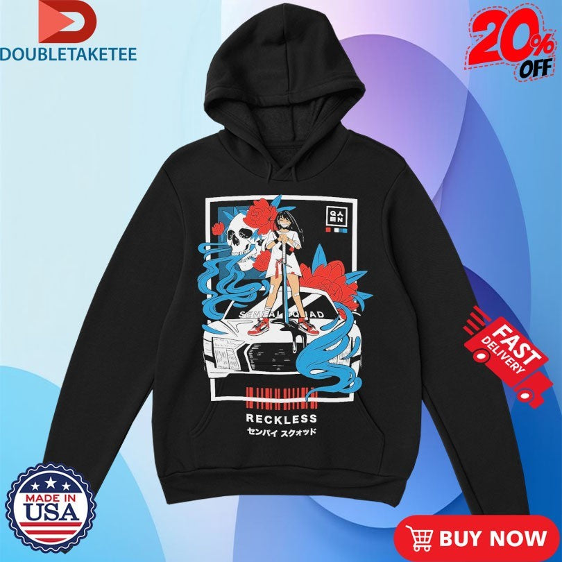 Official Reckless Senpai Squad Anime Waifu Anime Waifu Shirts