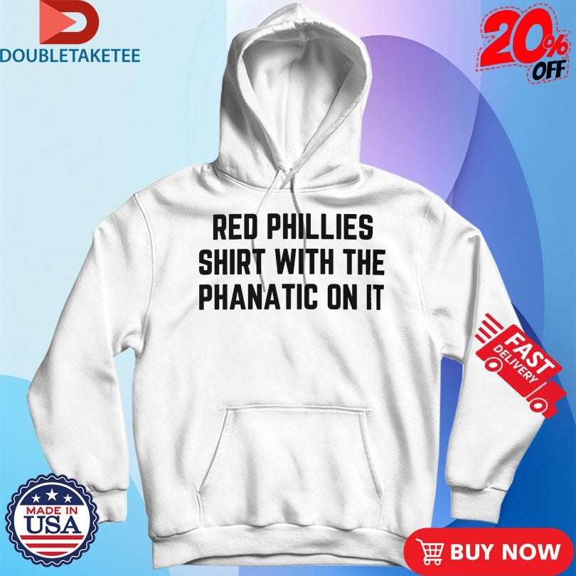 Red Phillies Shirt With The Phanatic On It Meta Shirts