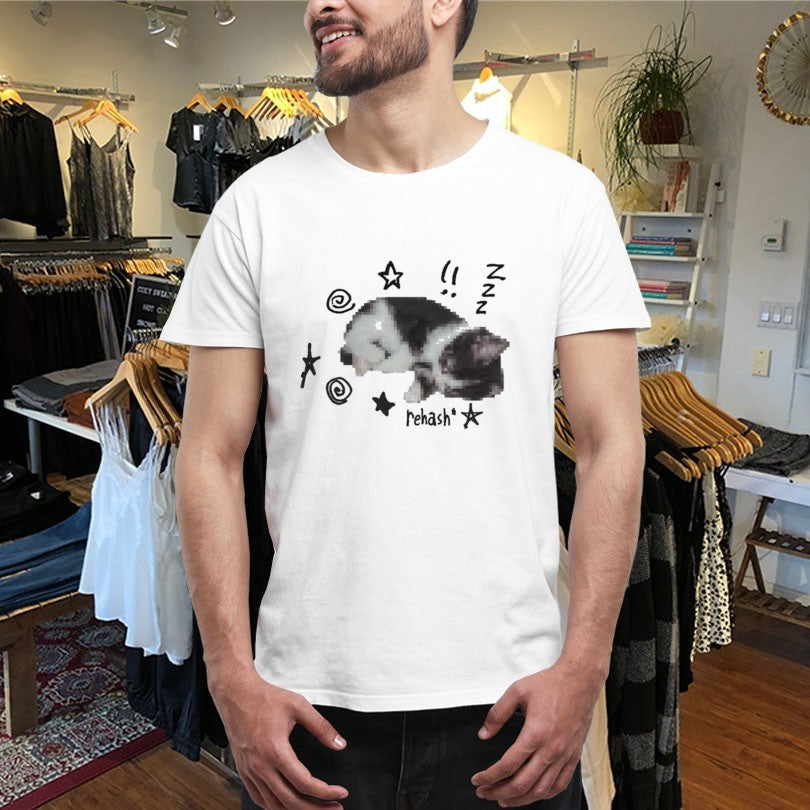 Official Rehash Eepy Cat Shirts