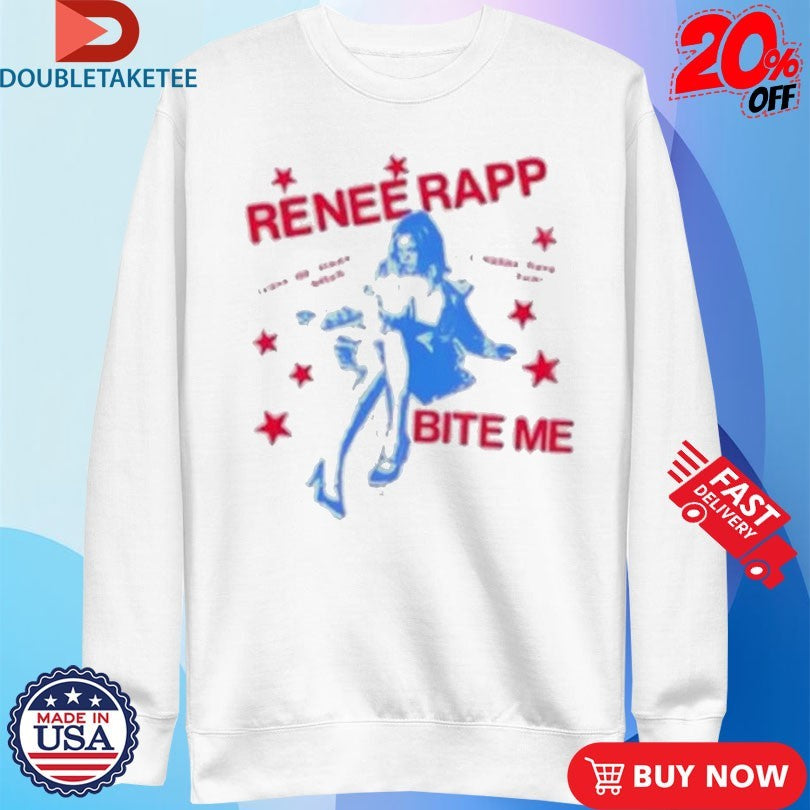 Official Renee Rapp Bite Me Tour 2025 Stars Shirts