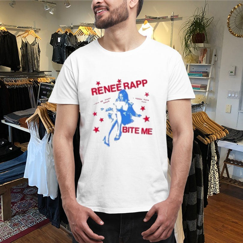 Official Renee Rapp Bite Me Tour 2025 Stars Shirts