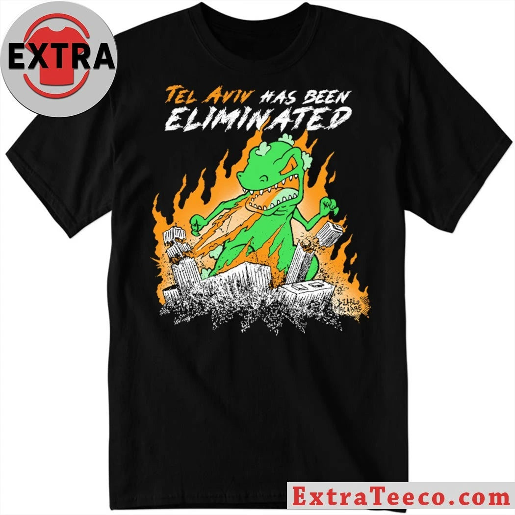 Official Reptar Tel Aviv Is Eliminated Diablo Macabre Shirt