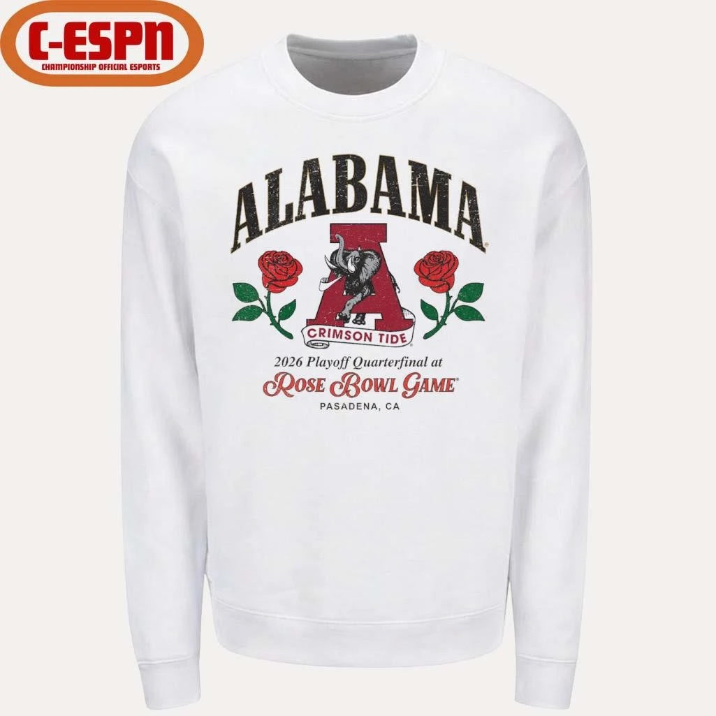 Official Retro Alabama Rose Bowl 2026 CFP shirt