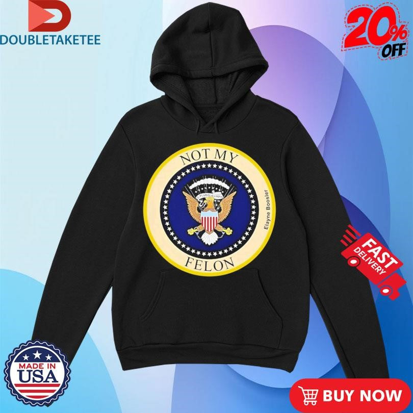 Official Rev. Kenneth Russell Barber II Not My Felon Elayne Boosler Shirts