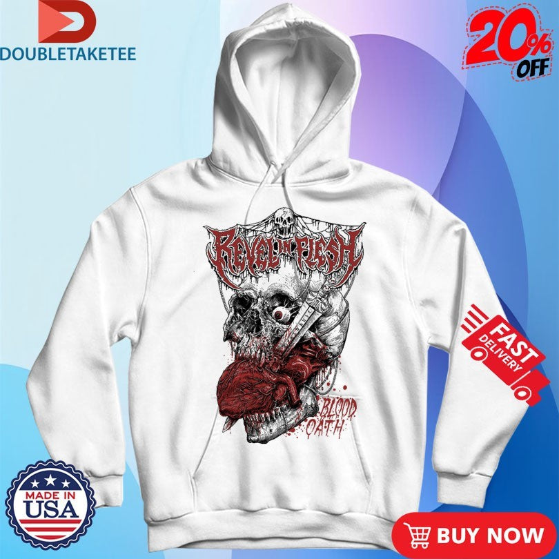 Official Revel In Flesh Blood Oath Heart Shirts