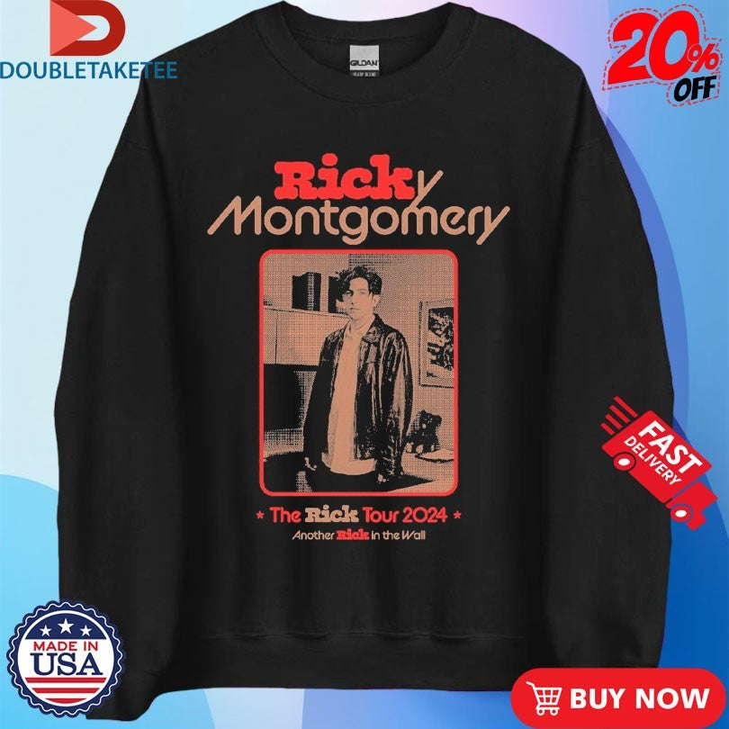 Official Ricky Montgomery Another Rick In The Wall The Rick Tour 2024 Shirts