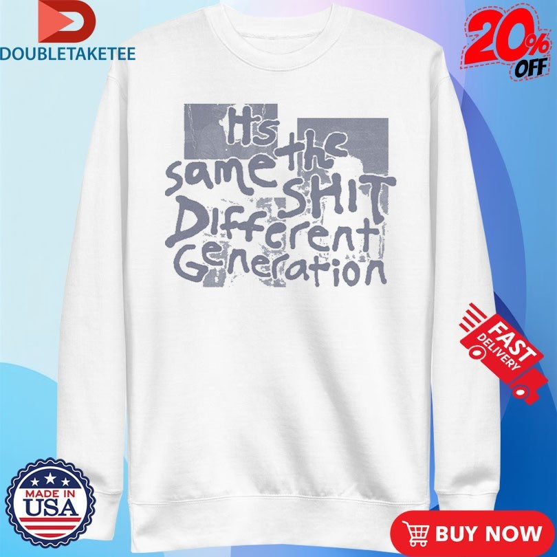 Official Ricky Montgomery It’s The Same Shit Different Generation Shirts