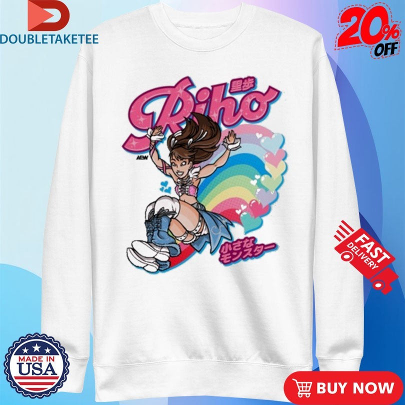 Official Riho From The Heavens AEW Shirts