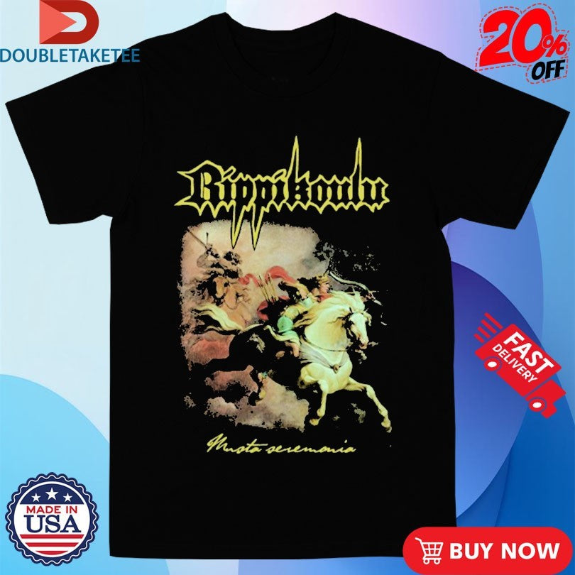 Official Rippikoulu Musta Seremonia Horseman Shirts