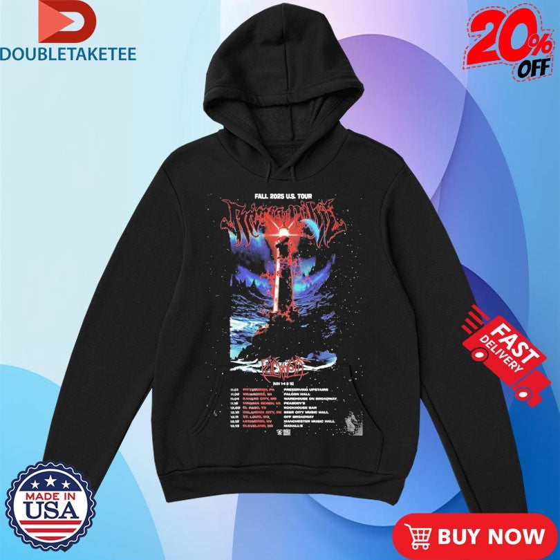 Official Rivers Of Nihil Fall 2025 U.S. Tour Dates House Of Light Shirts