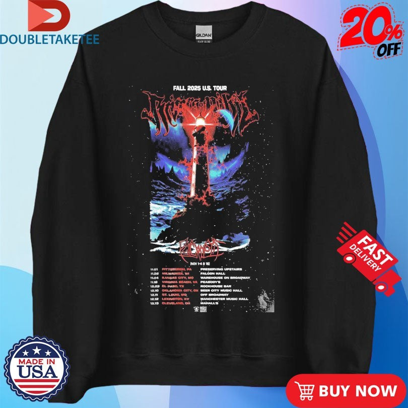 Official Rivers Of Nihil Fall 2025 U.S. Tour Dates House Of Light Shirts