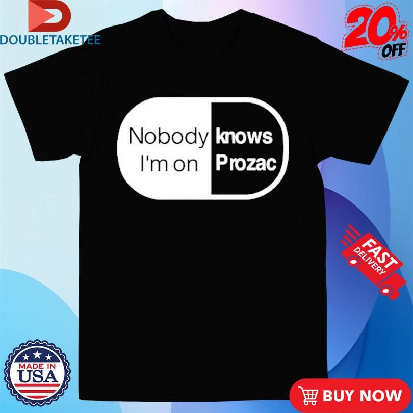Official Robbie Williams Nobody Knows I’m On Prozac Shirts