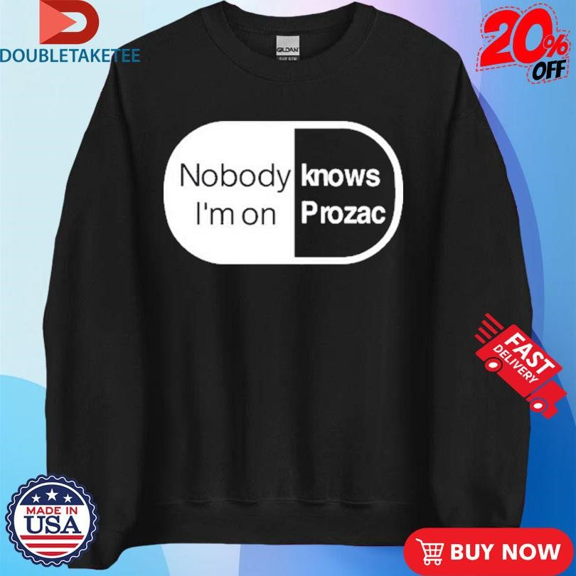Official Robbie Williams Nobody Knows I’m On Prozac Shirts