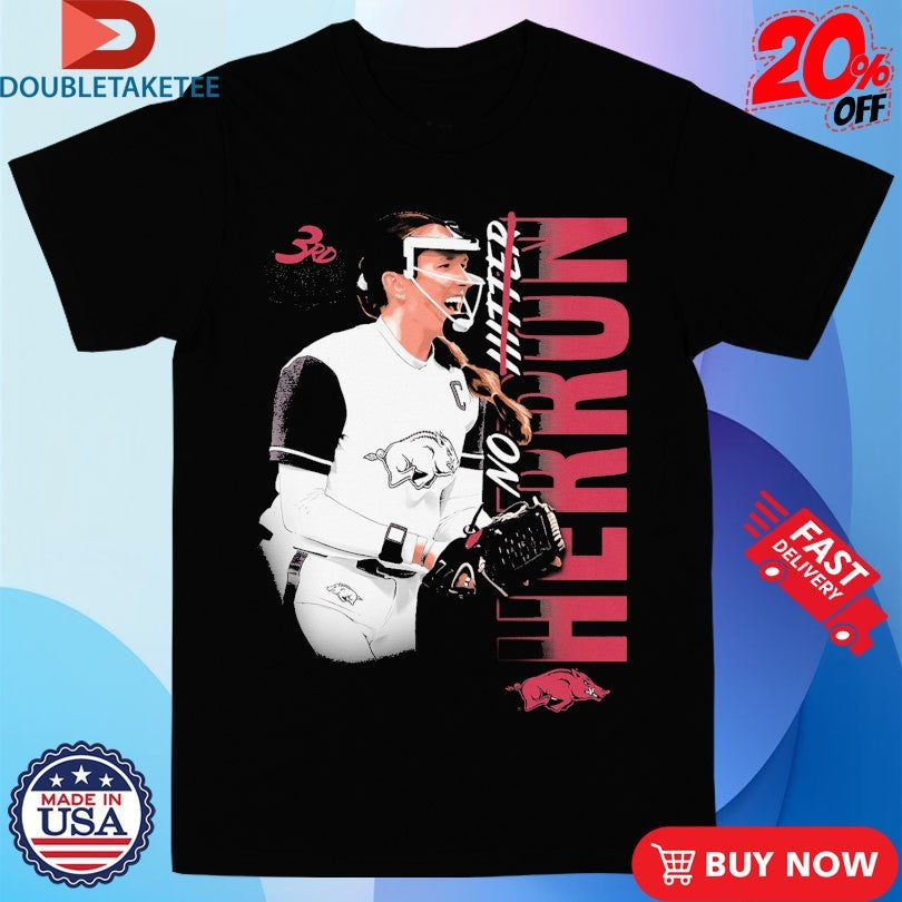Official Robyn Herron 3rd No Hitter Arkansas Razorbacks Shirts