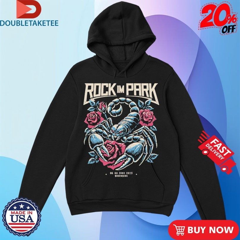 Official Rock Im Park Scorpion N Roses Shirts