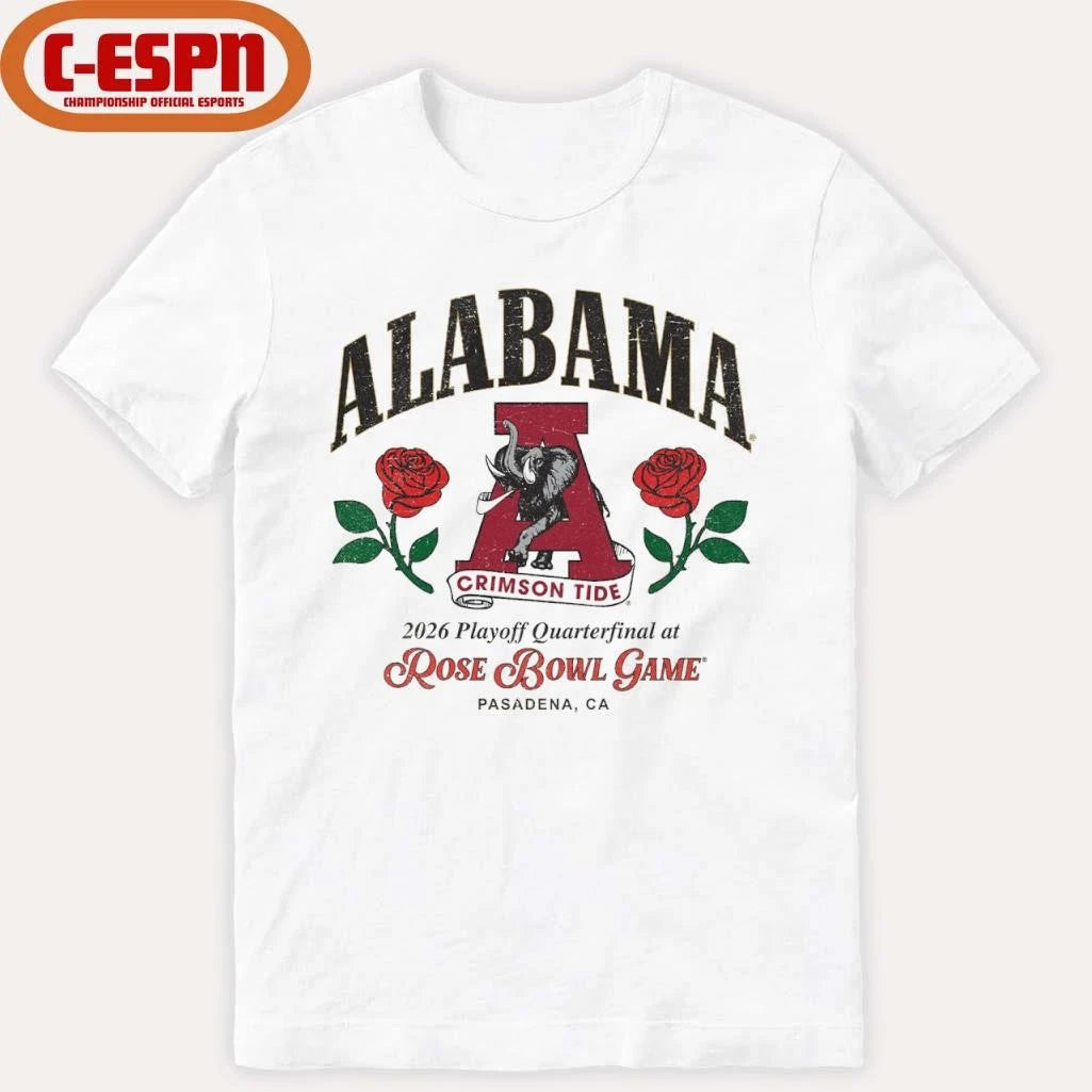 Official Rose Bowl Alabama Retro Shirt