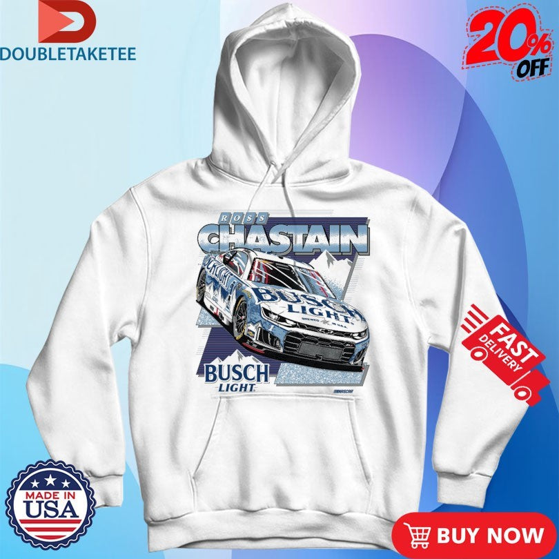 Official Ross Chastain #1 2026 Busch Light Nascar T-Shirtss