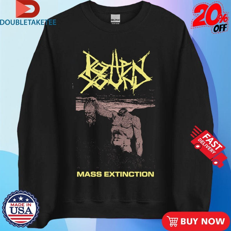 Official Rotten Sound Mass Extinction Shirts