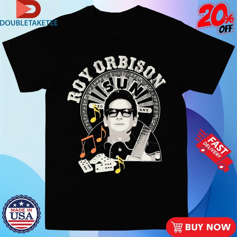 Official Roy Orbison Sun Records Shirts