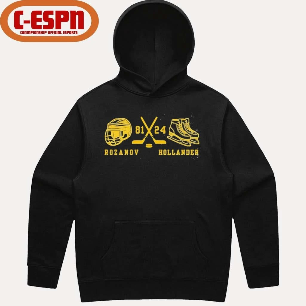 Official Rozanov And Hollander Boston Raiders Hockey Shirt