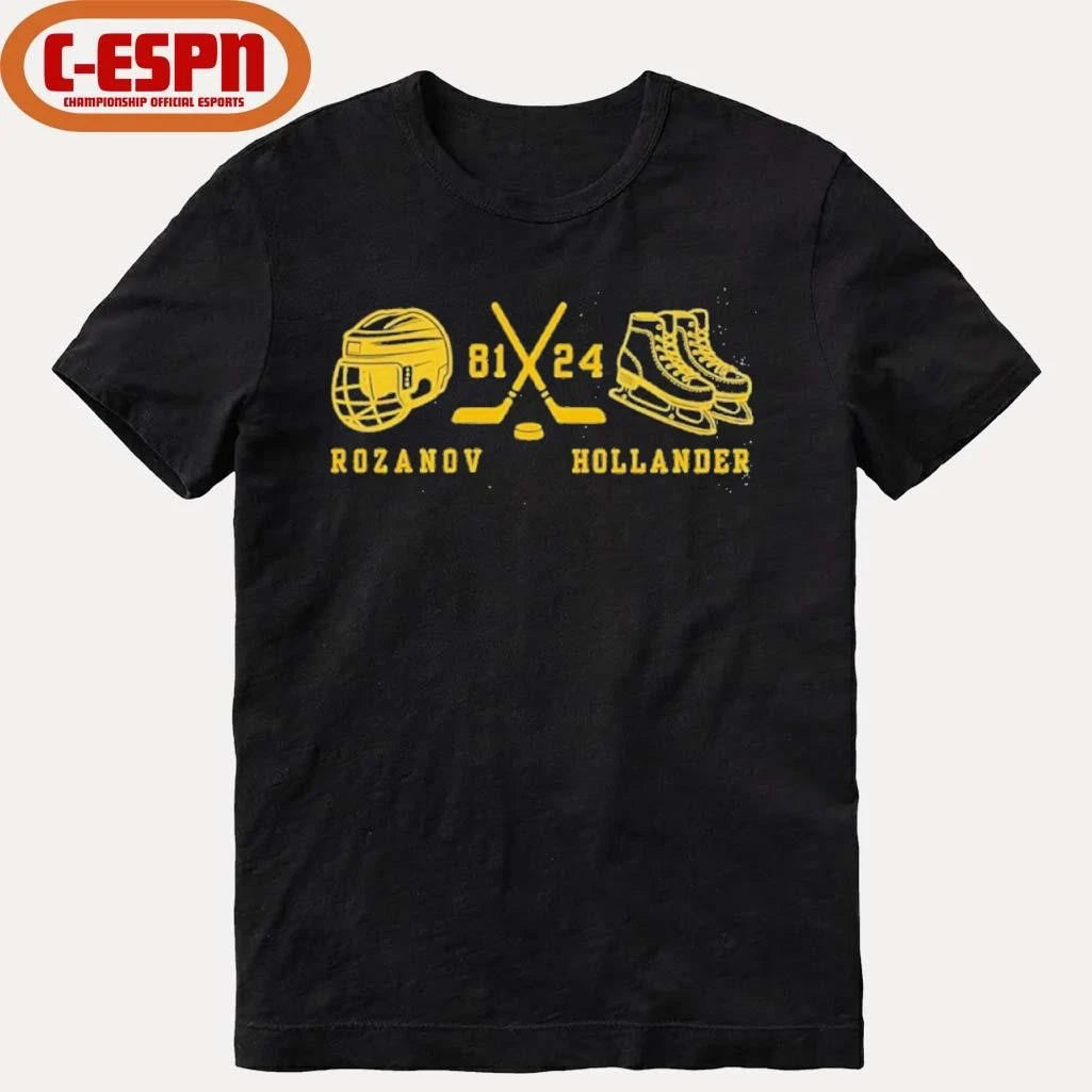 Official Rozanov And Hollander Boston Raiders Hockey Shirt