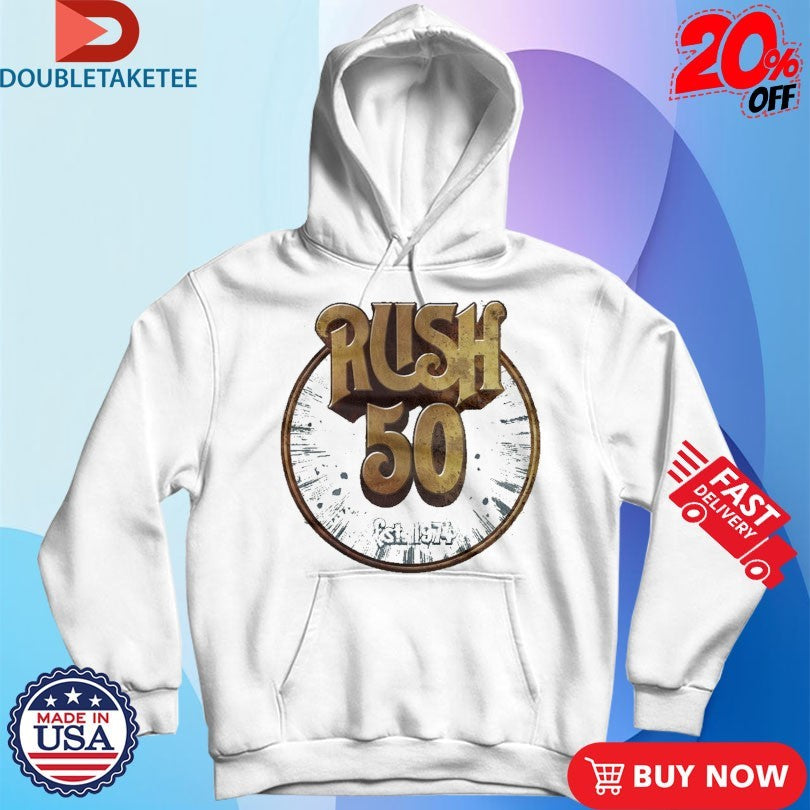 Official Rush 50 Est 1974 Shirts