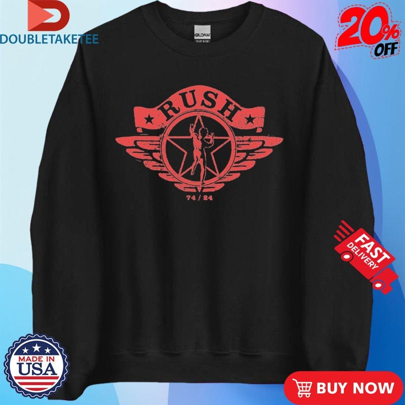 Official Rush Wings 1974 2024 50th Shirts